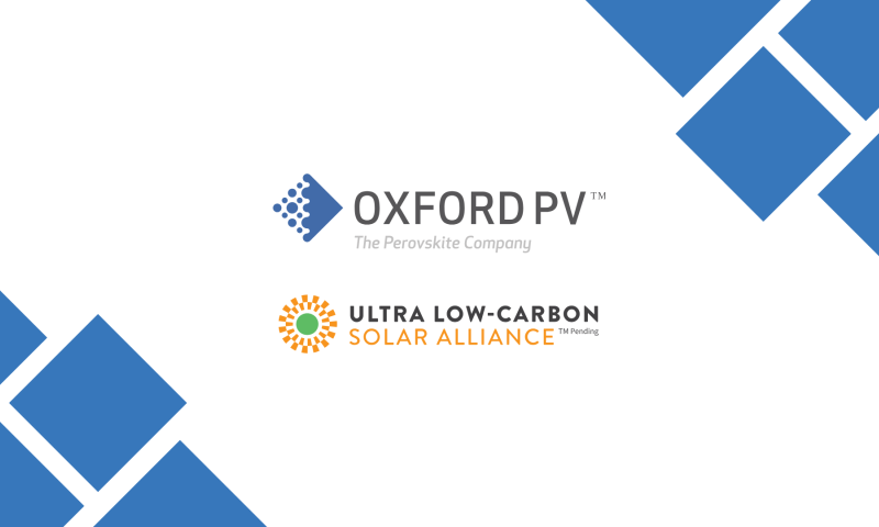 Oxford PV wird Mitglied der Ultra Low-Carbon Solar Alliance 